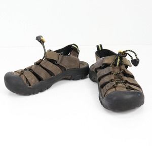 Keen Youth Kids Boys Size 1 Brown Waterproof Sandals Sport Hiking Washable
